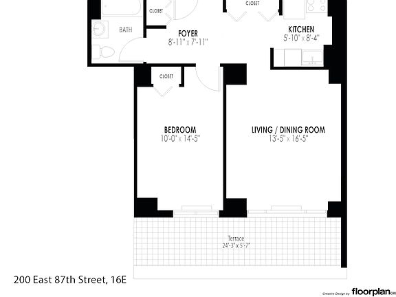 2nd image of 200 E 87th St APT 16E