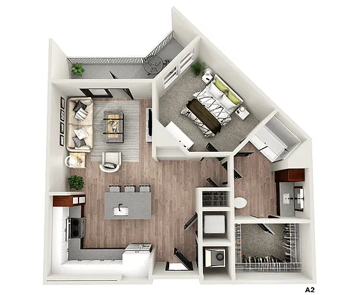 Floor plan A2