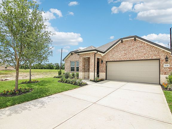 The Oleander floorplan in Massey Oaks of Pearland, TX.