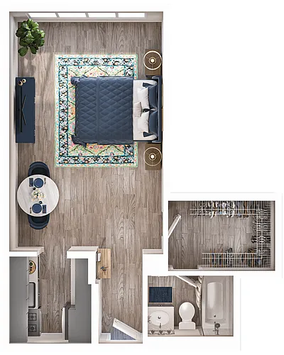 Floor plan S1C