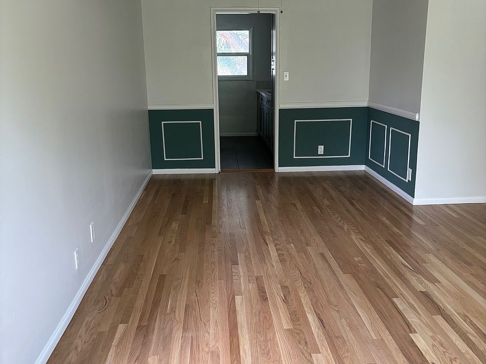 Living room/dining room view from front door