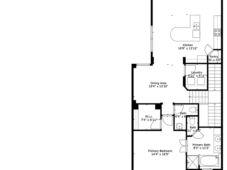 Upper-Level Floor Plan