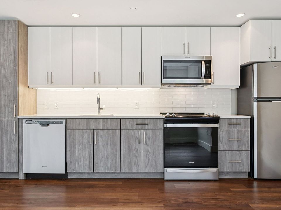 Modern kitchens with stainless steel appliances and designer cabinets