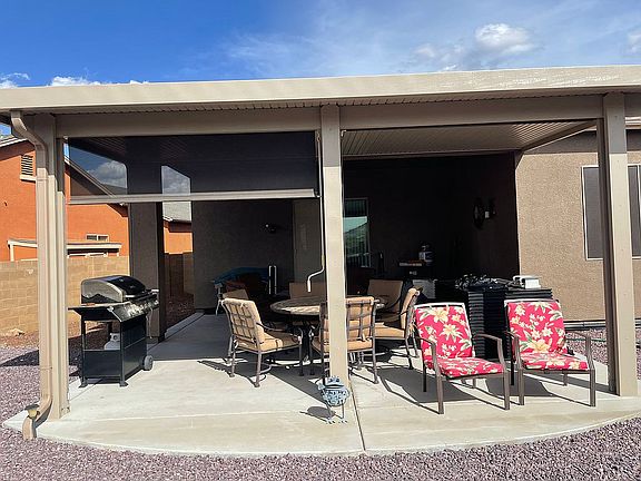 Extended patio