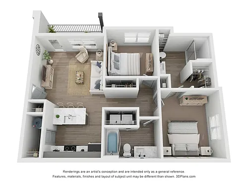 Floor plan The 4540