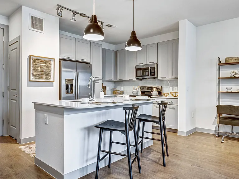 Model Kitchen with Island
