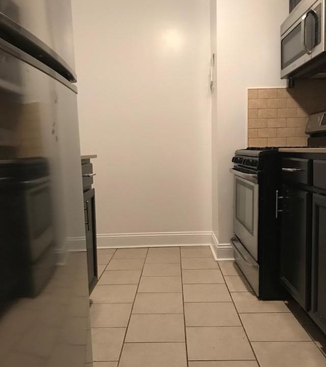 Kitchen with ss. appliances