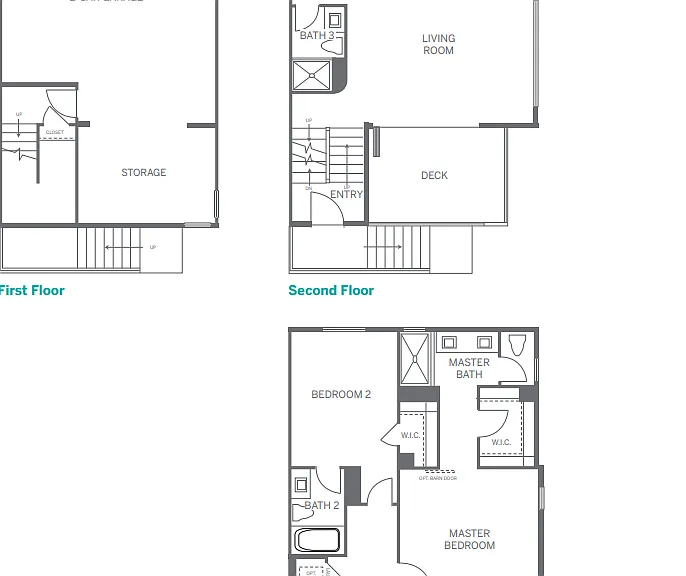 Arden, 3, 3 bed, 3 bath, 1486 sq ft