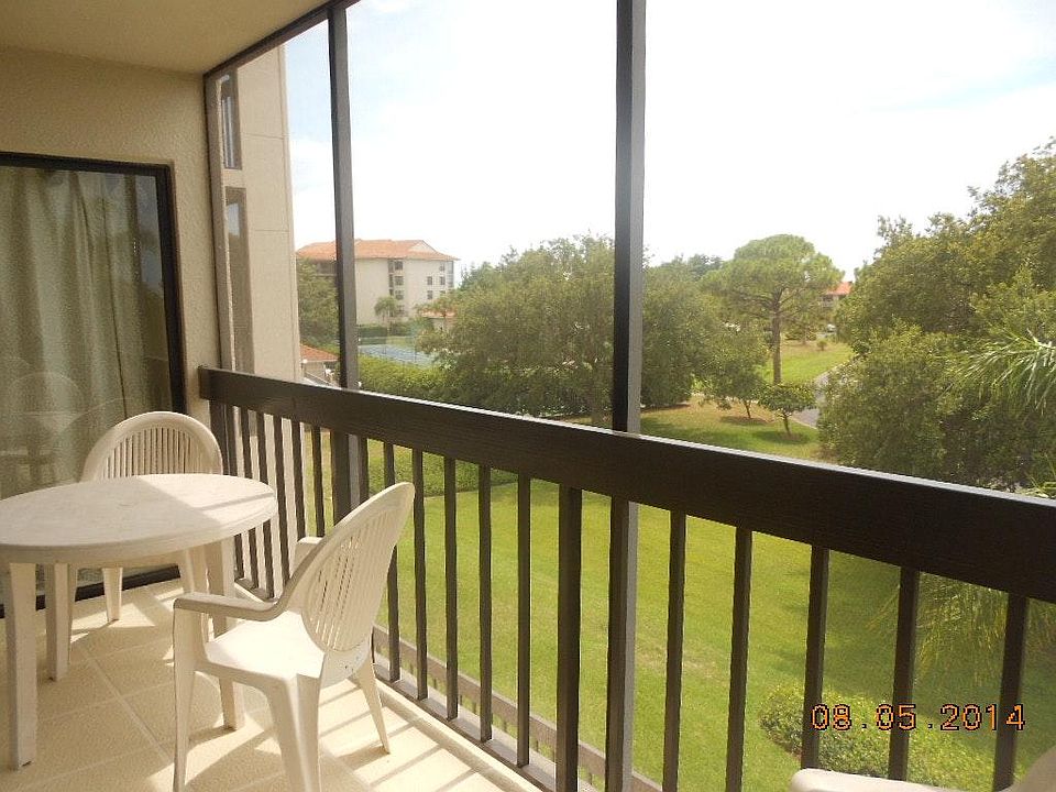 View from screened in balconet