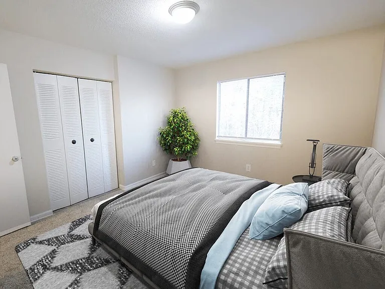 Spacious Bedroom with Window