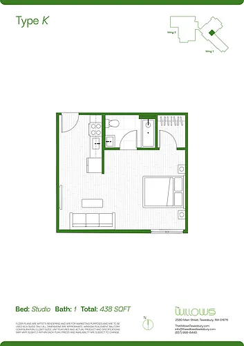 Floor plan Type K