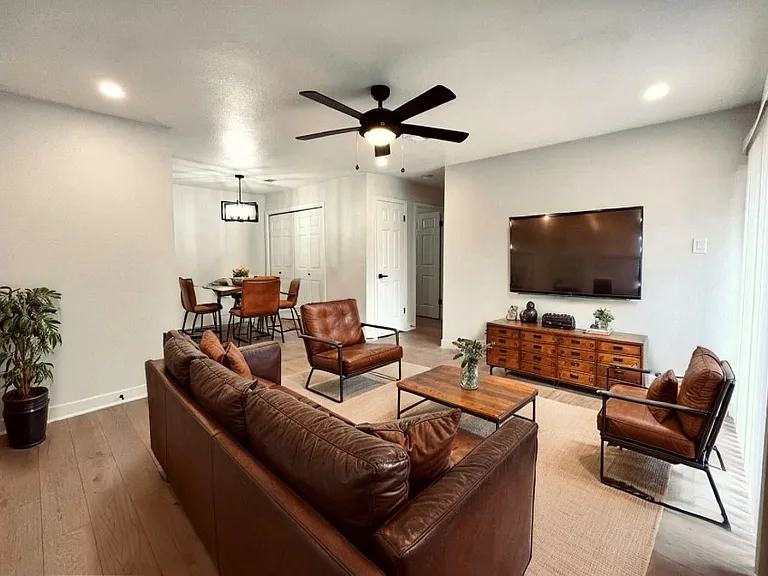 Cozy living rooms in our A2 floor plan!