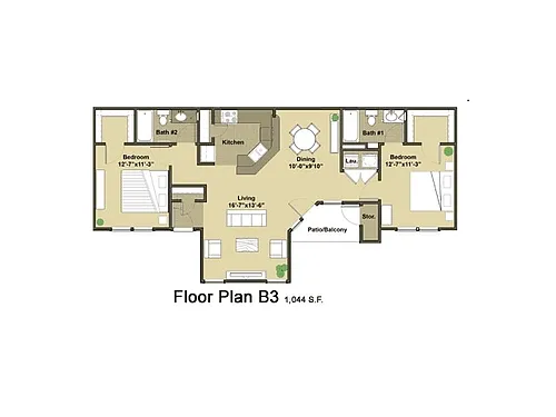 Floor plan Chesapeake