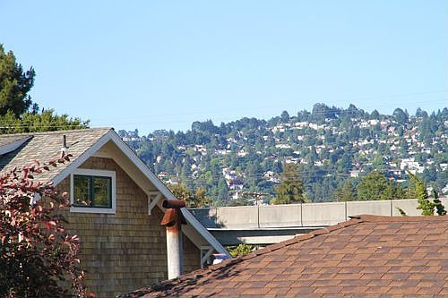 View from upper front unit looking east