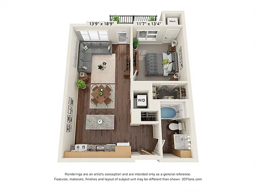 Floor plan 1A