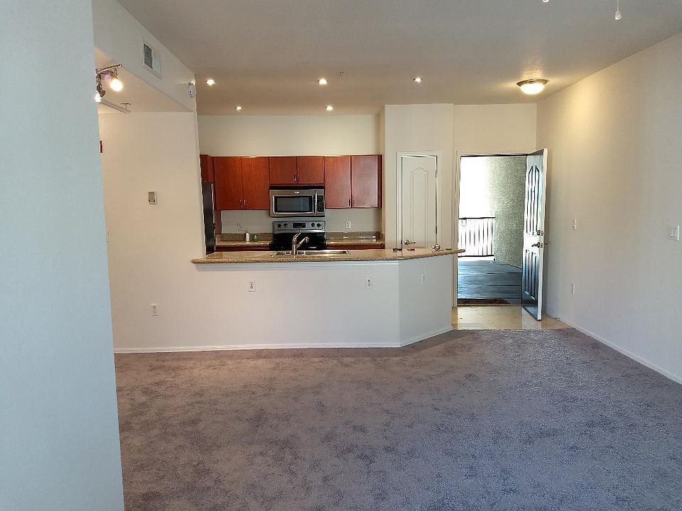 Living Room & Kitchen with Recessed lights