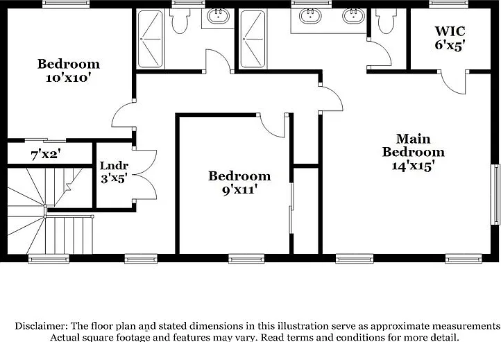 3 bed, 3.0 bath, 1364 sqft, $2,055 — Photo 3