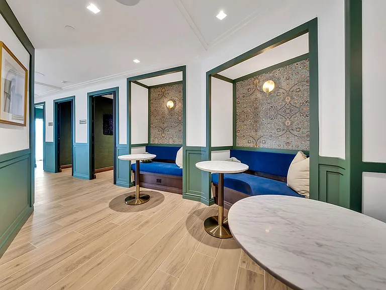 WFH Spaces in our lobby mezzanine