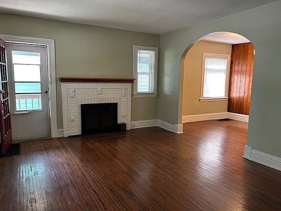 Living room looking into dining room