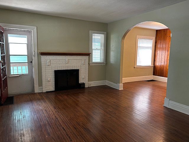 Living room looking into dining room
