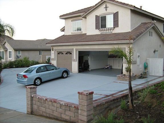 driveway stained