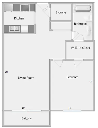 Floor plan 304