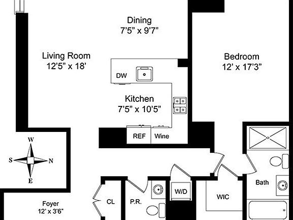 2nd image of 247 W 46th St APT 2702