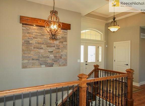 BEAUTIFUL STONE FEATURE AT ENTRANCE