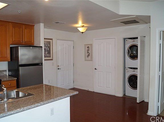 Laminated flooring at living room area