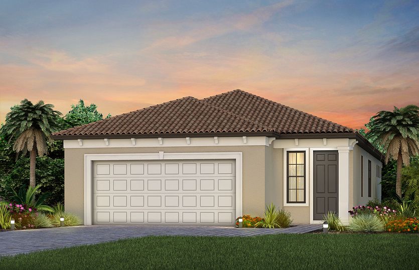 Exterior FM2 with brick paver driveway