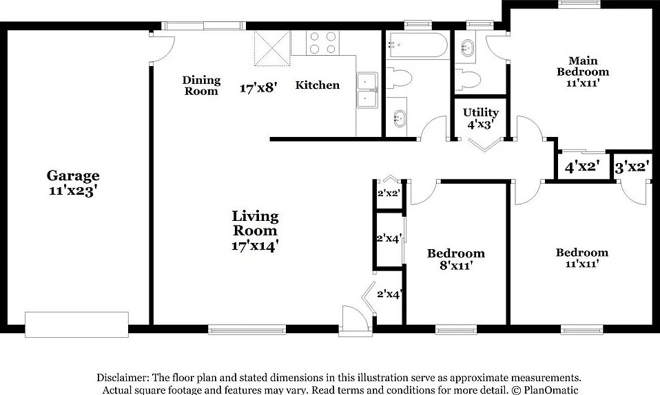 3 bed, 2.5 bath, 1017 sqft, $2,025 — Photo 2
