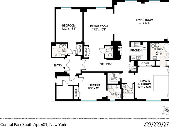 2nd image of 160 Central Park S #601