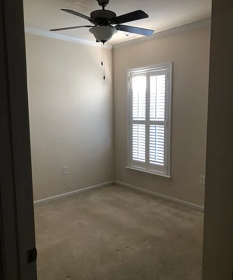 Bedroom #3 with plantation shutters