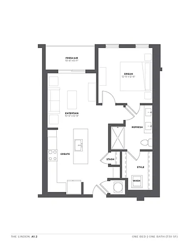 Floor plan A12