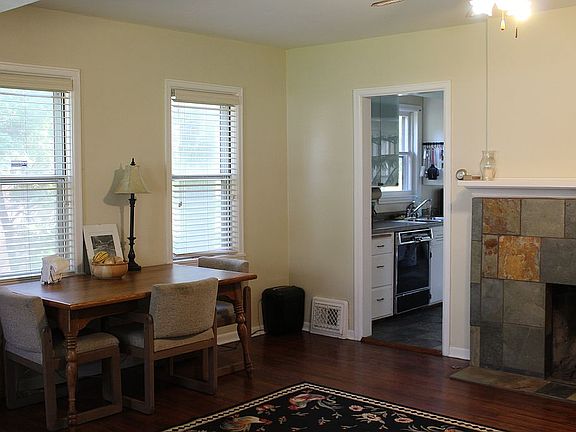 living room facing kitchen