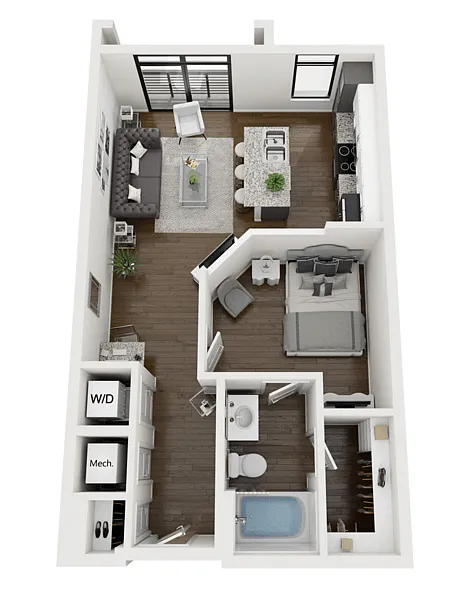 Floor plan The Beckett