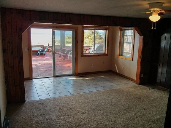 View from the bathroom door