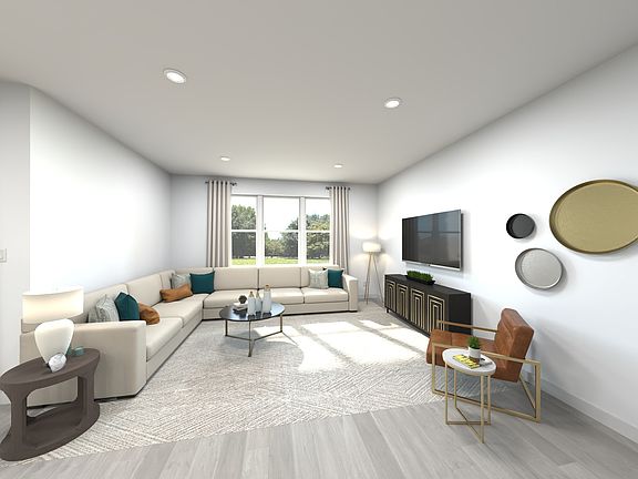 Rendering of the San Marino Living Room