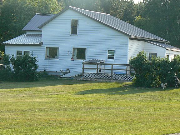 east side of house