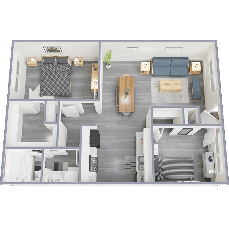 Floor plan 2X1