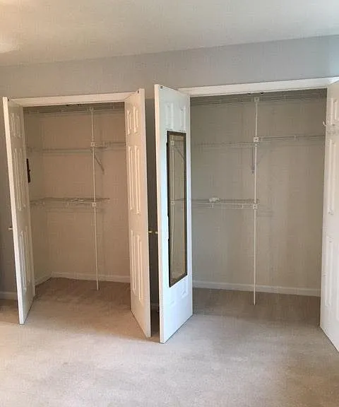 Huge closets!