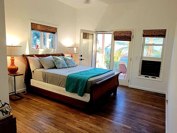 Corner Bedroom: Closet is on left side.
