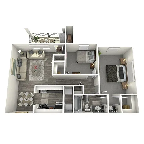 Floor plan St Tropez Renovated