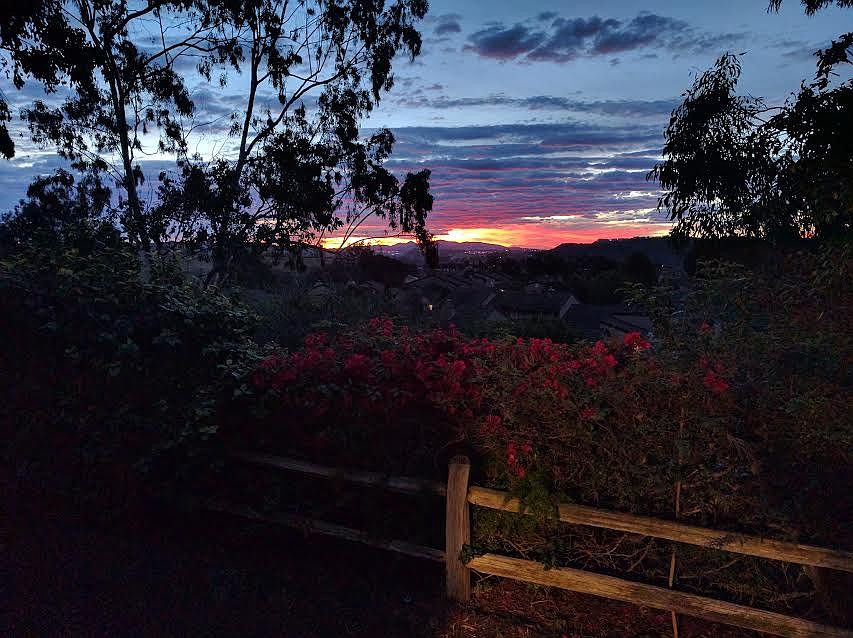 Sunrise View From Master Bedroom