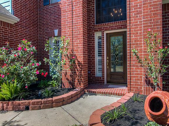 Leaded glass front door