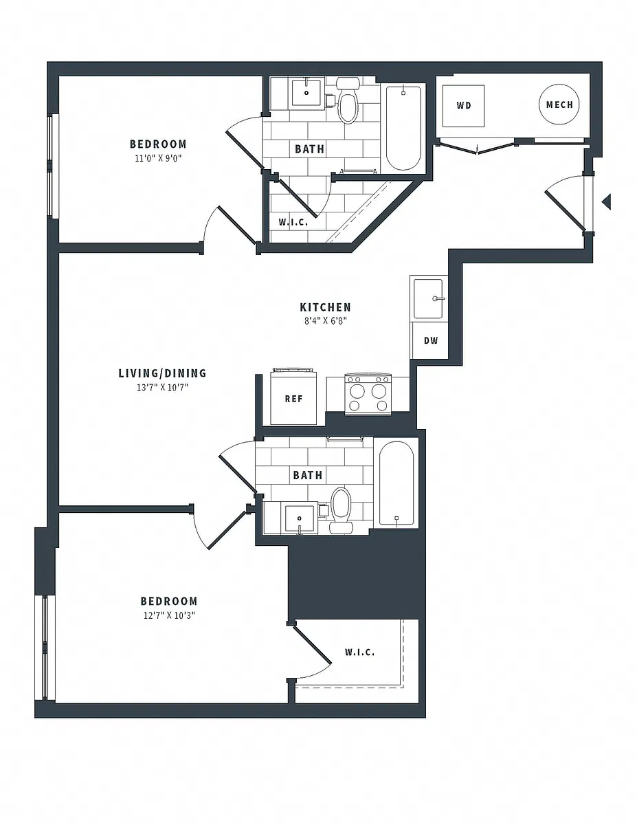 Floor plan 2H