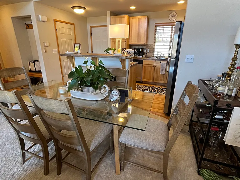 Room for dinning table