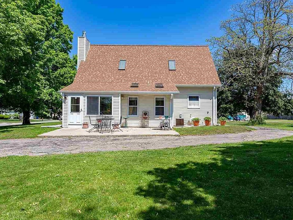 Back of home entrance