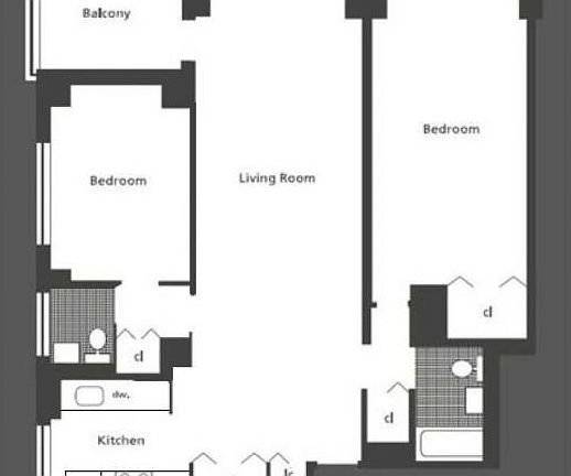 2nd image of 300 Mercer St APT 8N