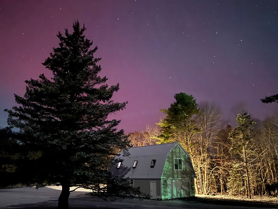 Peaceful under the northern lights